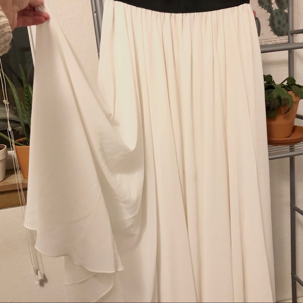 Floor length skirt